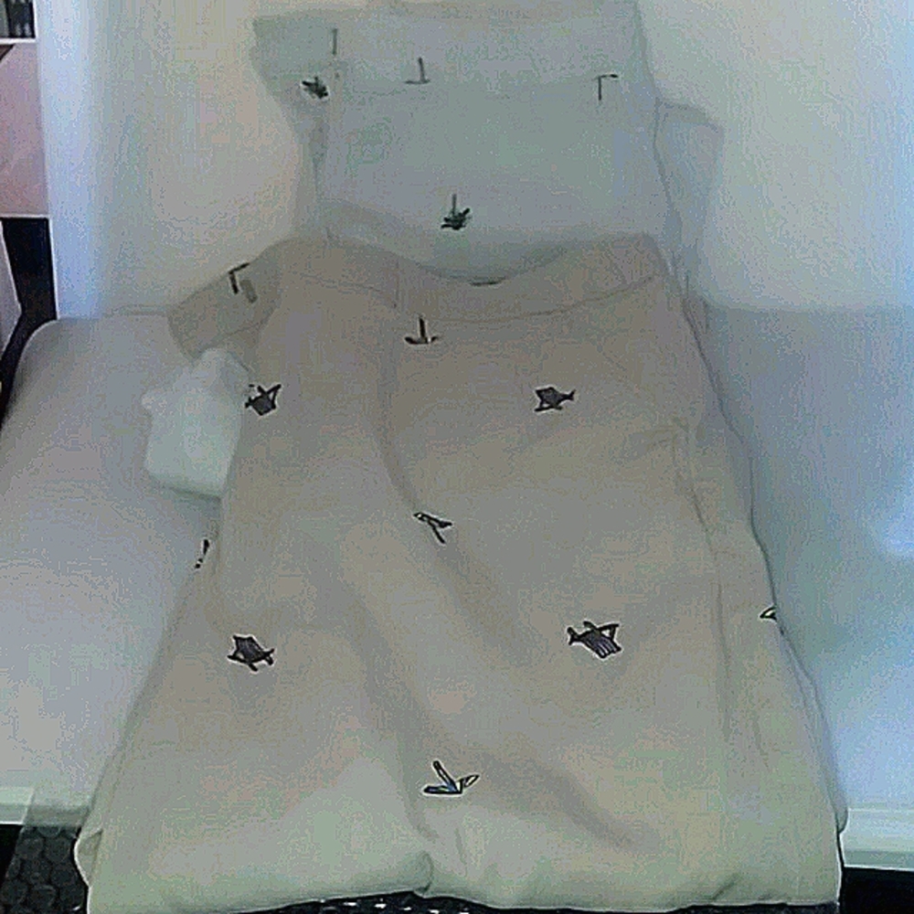 2 Pairs of Kim Rogers Embroidered Capris